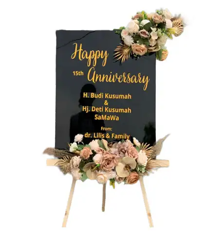 Papan Bunga Akrilik Angkola Barat